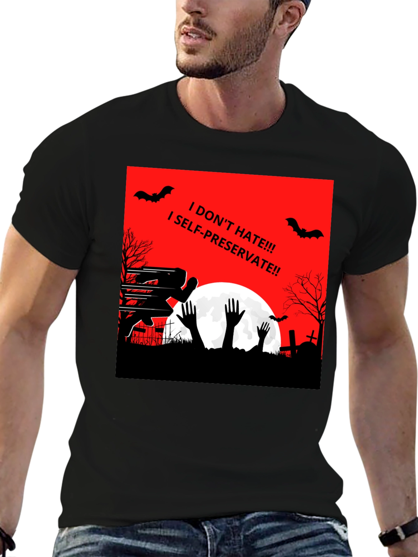 Self-Preservation Halloween T-Shirt