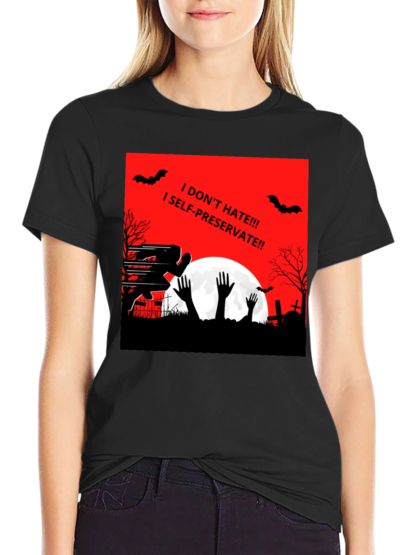 Self-Preservation Halloween T-Shirt