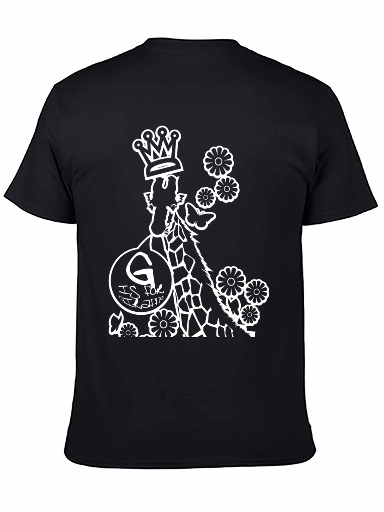 Giraffe G Initial Crowned T-Shirt
