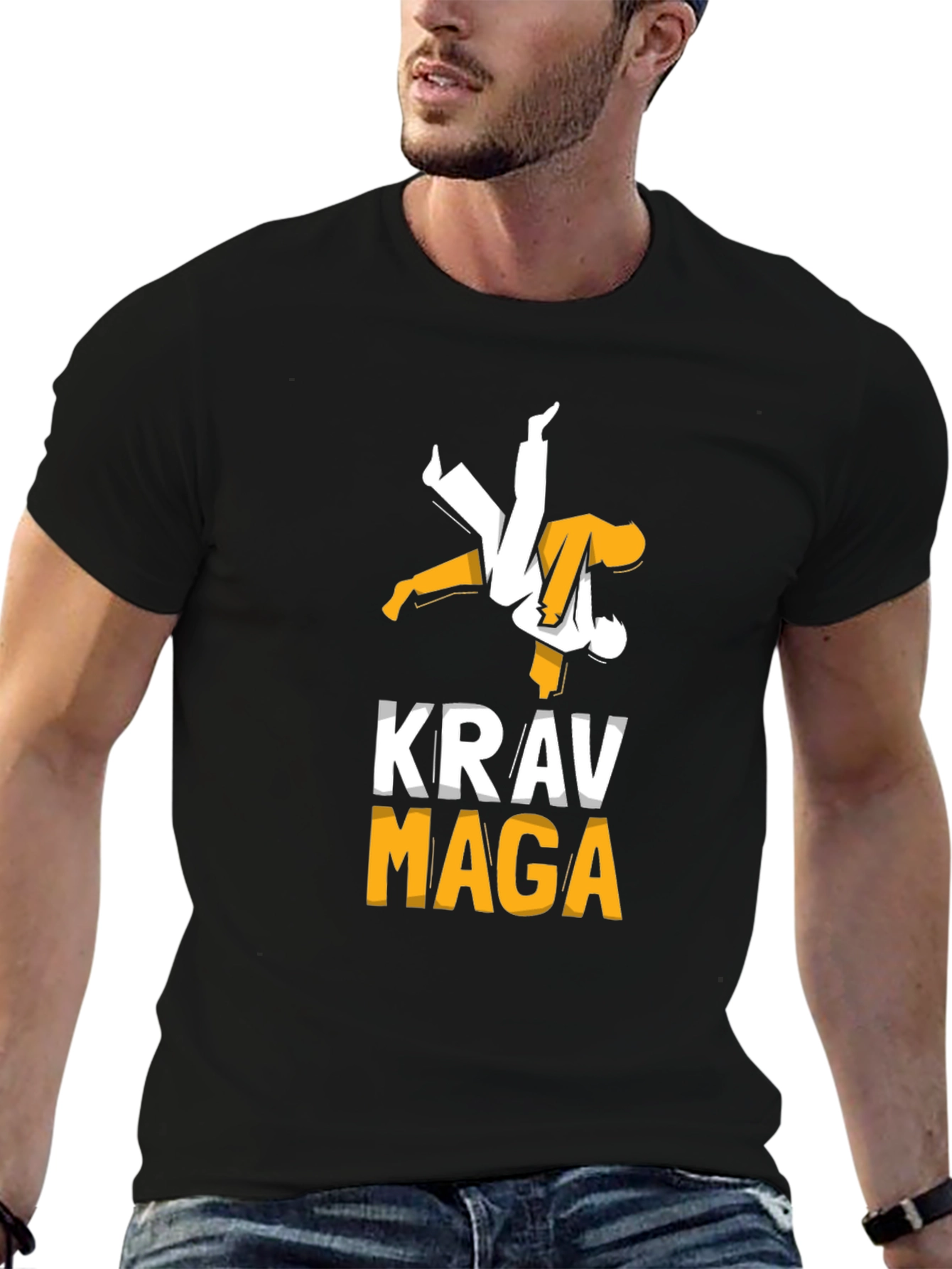 Krav Maga T-Shirt - Martial Arts Graphic Tee