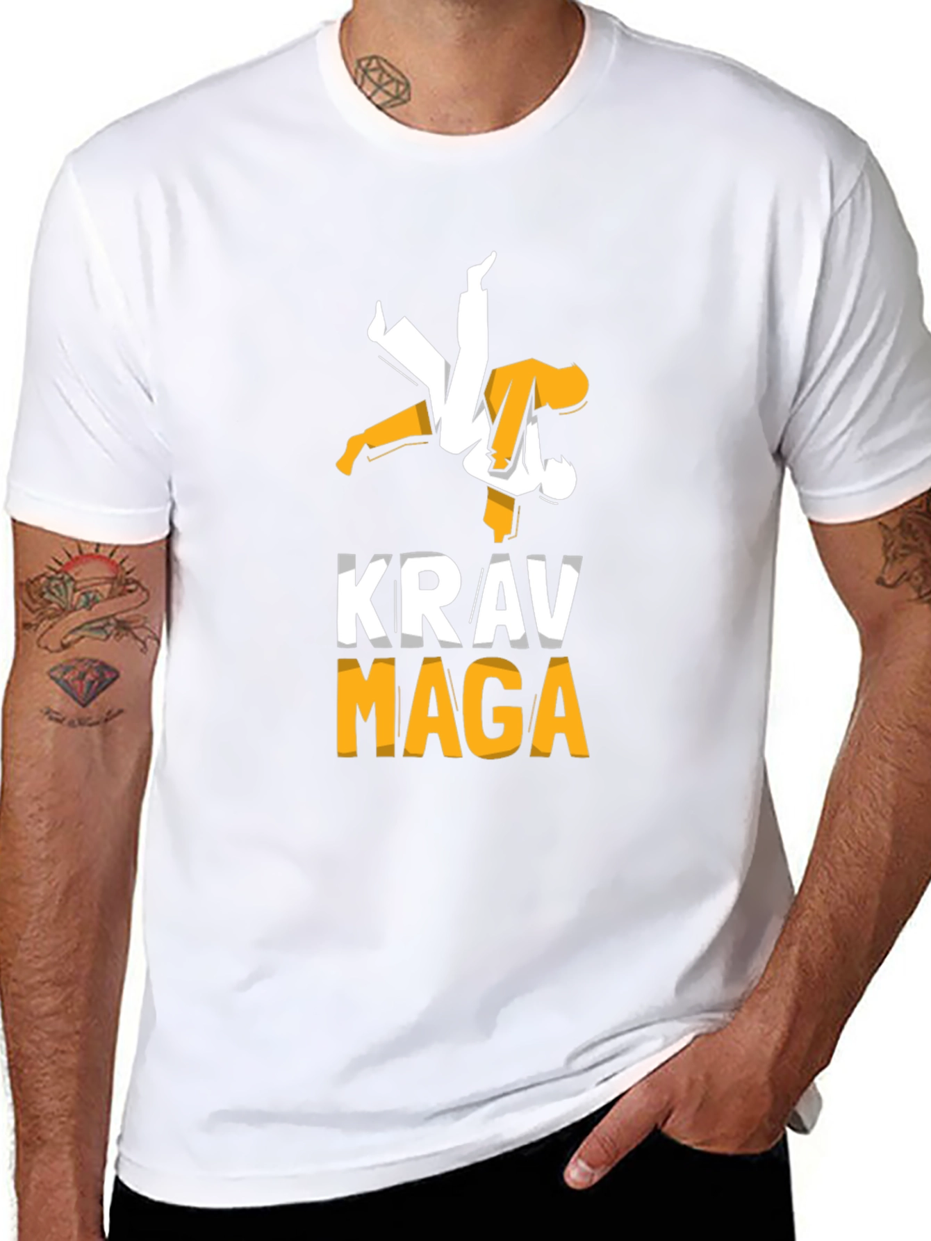 Krav Maga T-Shirt - Martial Arts Graphic Tee