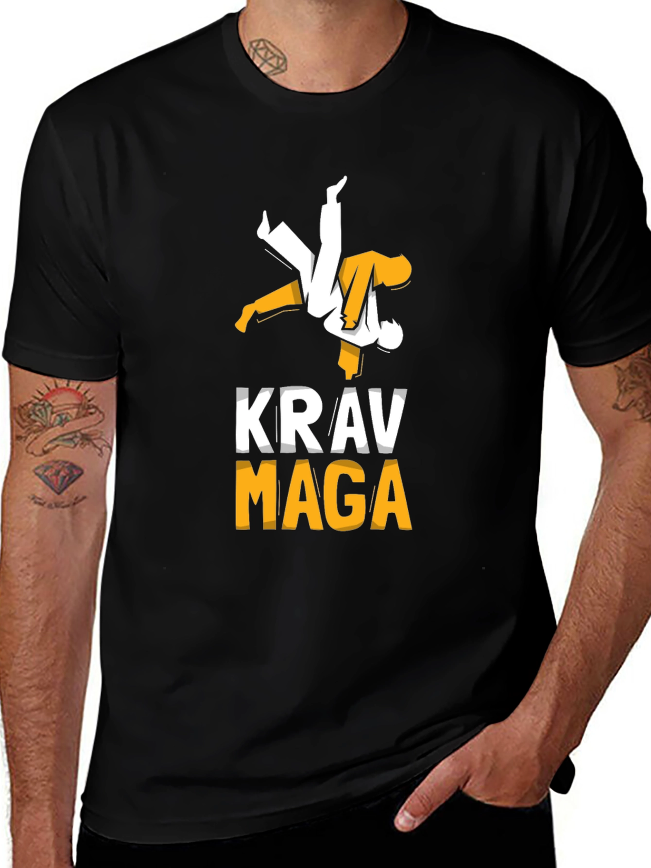 Krav Maga T-Shirt - Martial Arts Graphic Tee