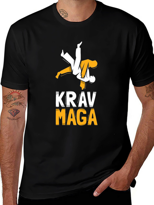 Krav Maga T-Shirt - Martial Arts Graphic Tee