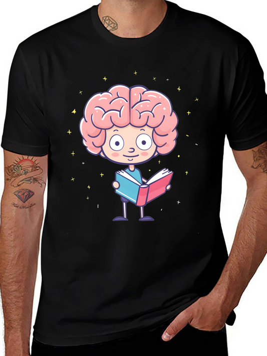 Brainy Bookworm Graphic Tee