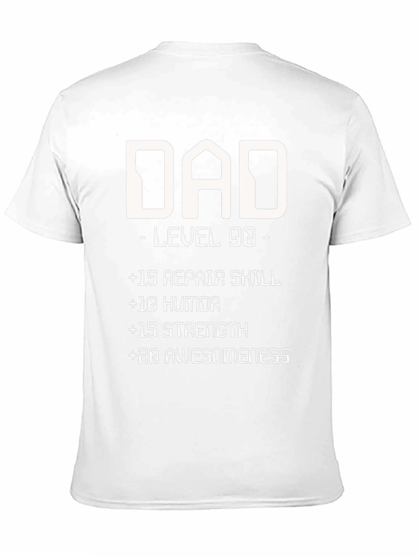 Dad Level 90 Funny Graphic T-Shirt