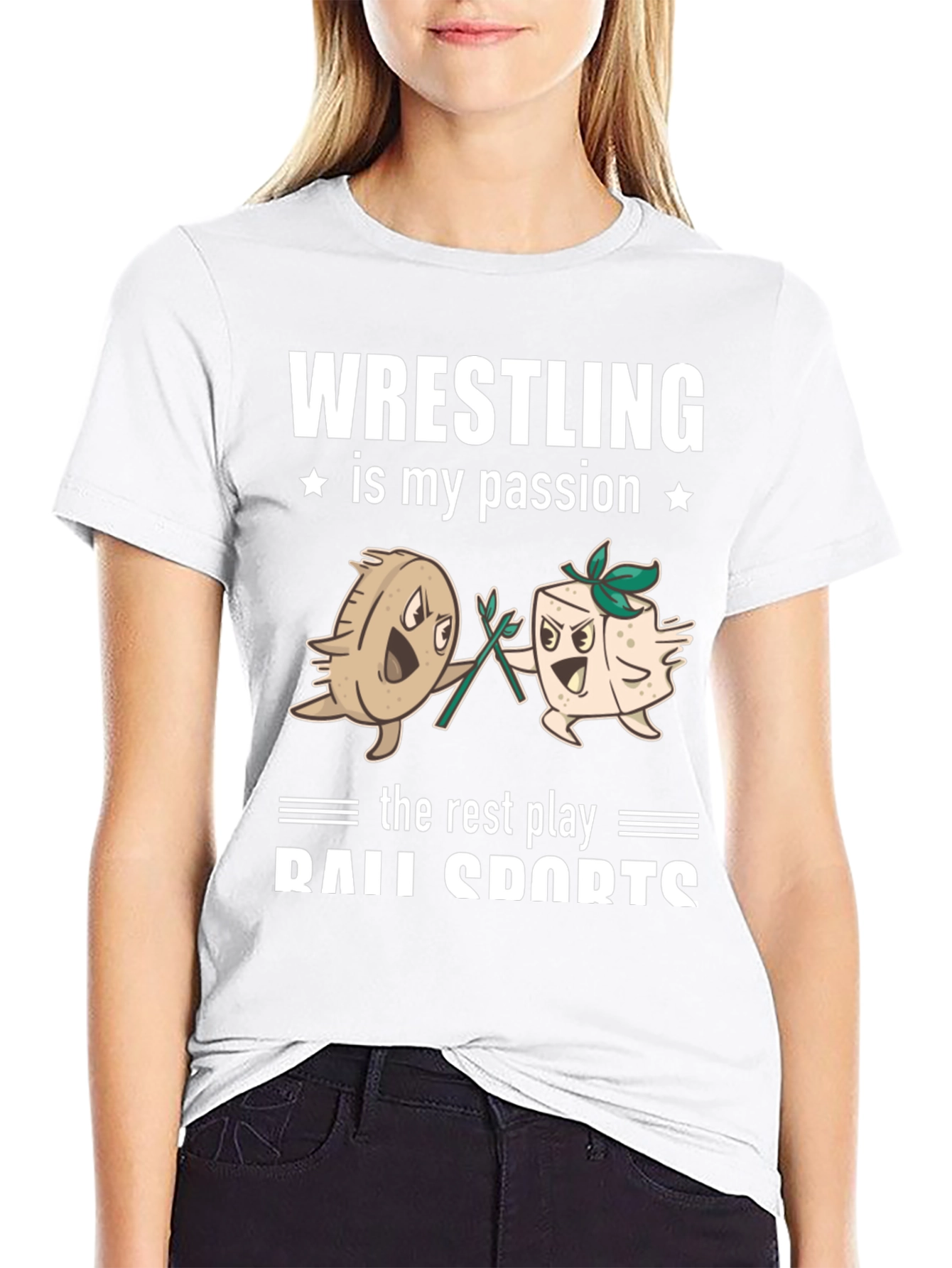 Wrestling is My Passion Funny T-Shirt