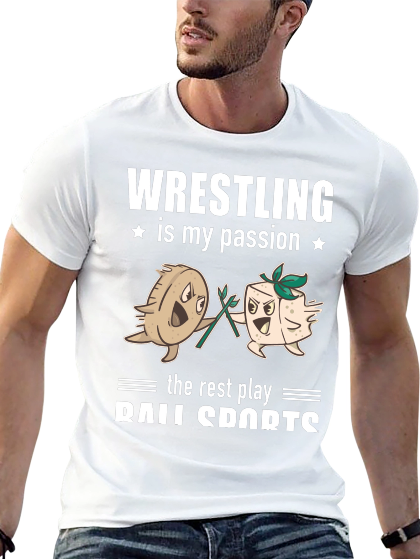 Wrestling is My Passion Funny T-Shirt