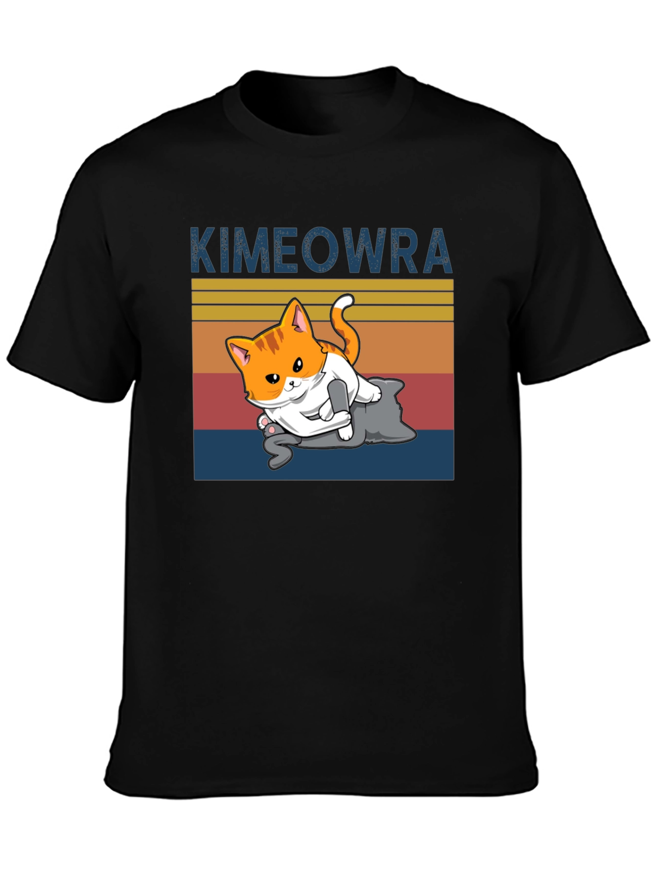 Kimeowra Funny Cat Jiu Jitsu T-Shirt