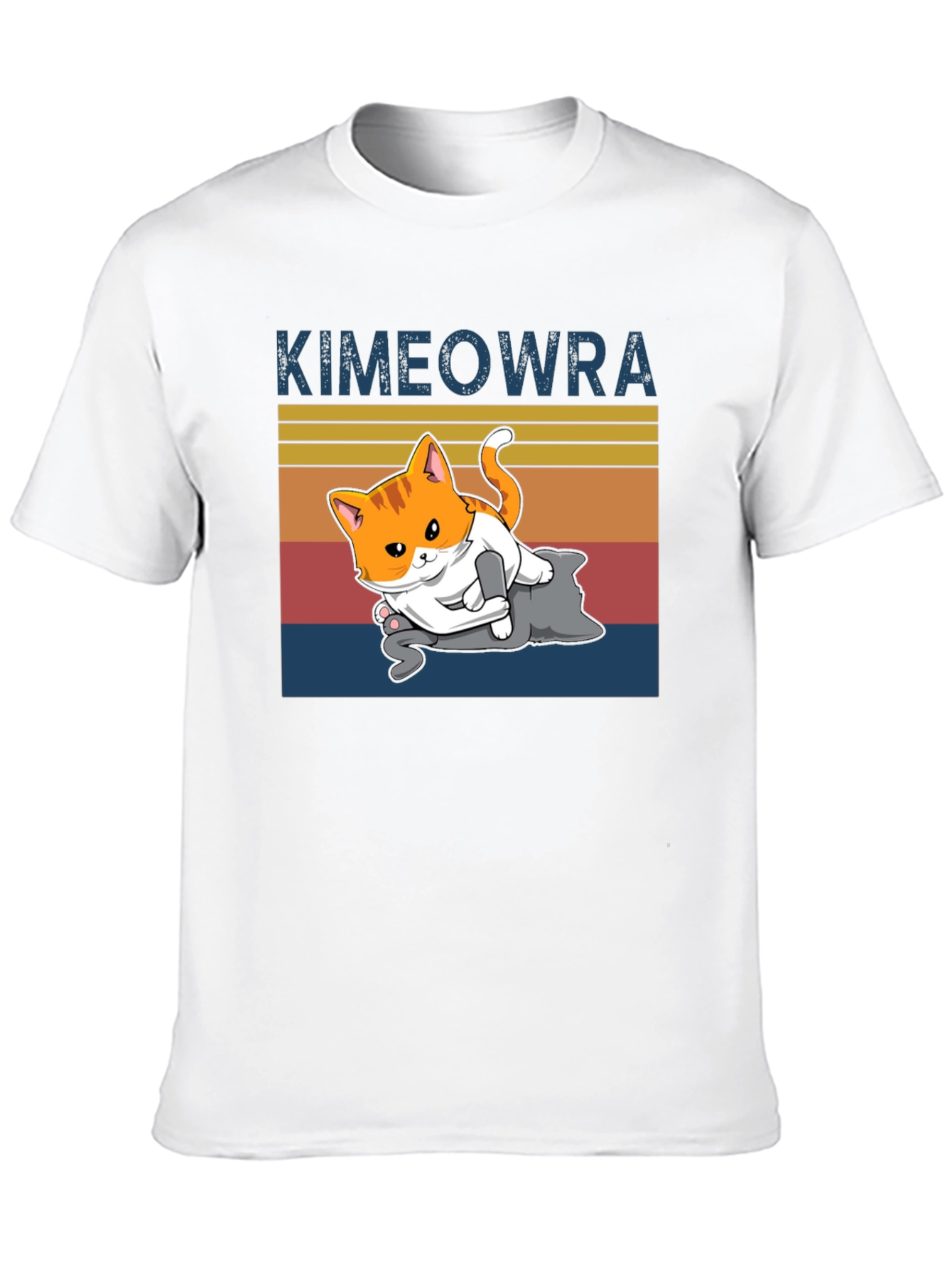 Kimeowra Funny Cat Jiu Jitsu T-Shirt