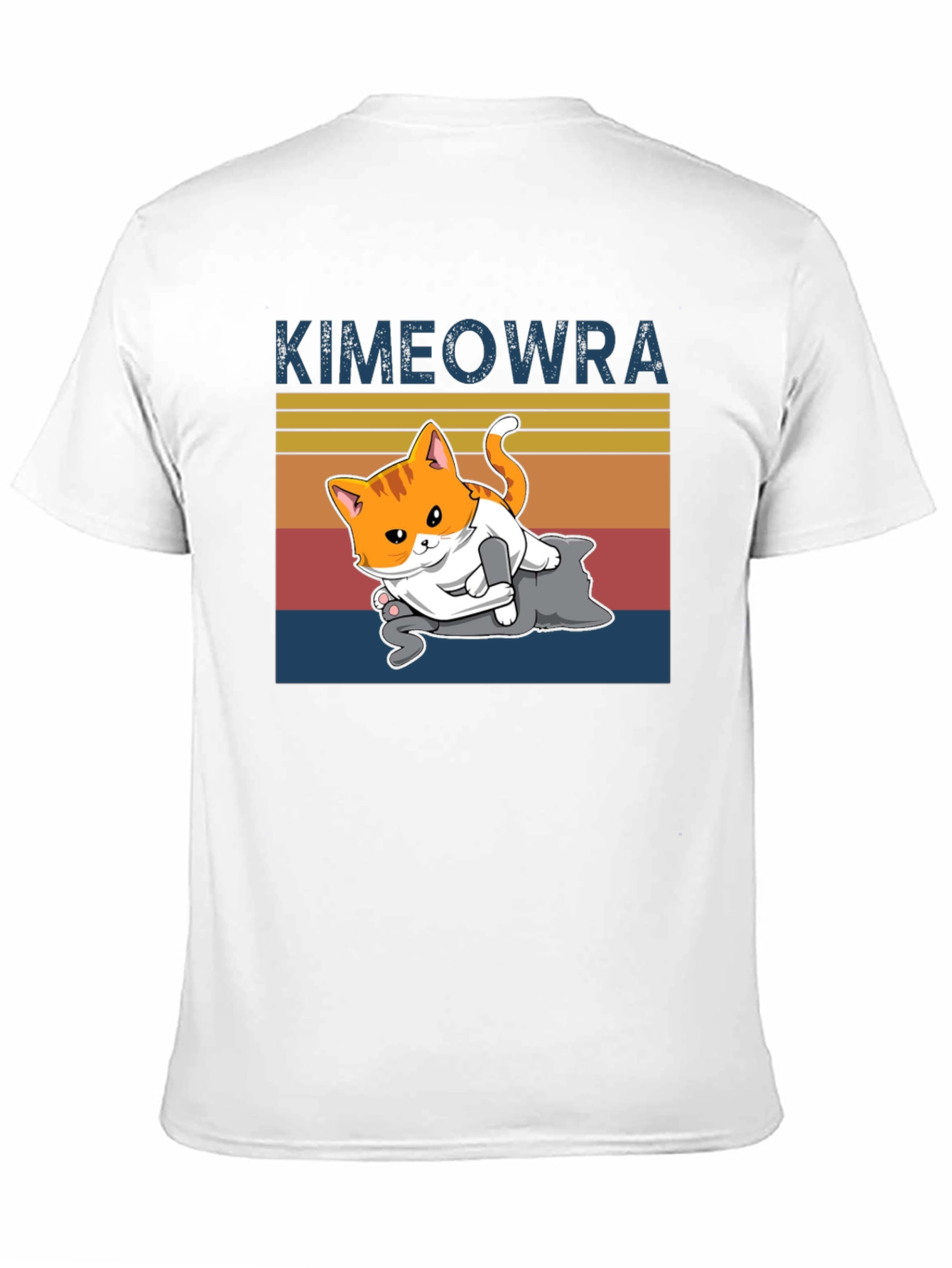 Kimeowra Funny Cat Jiu Jitsu T-Shirt