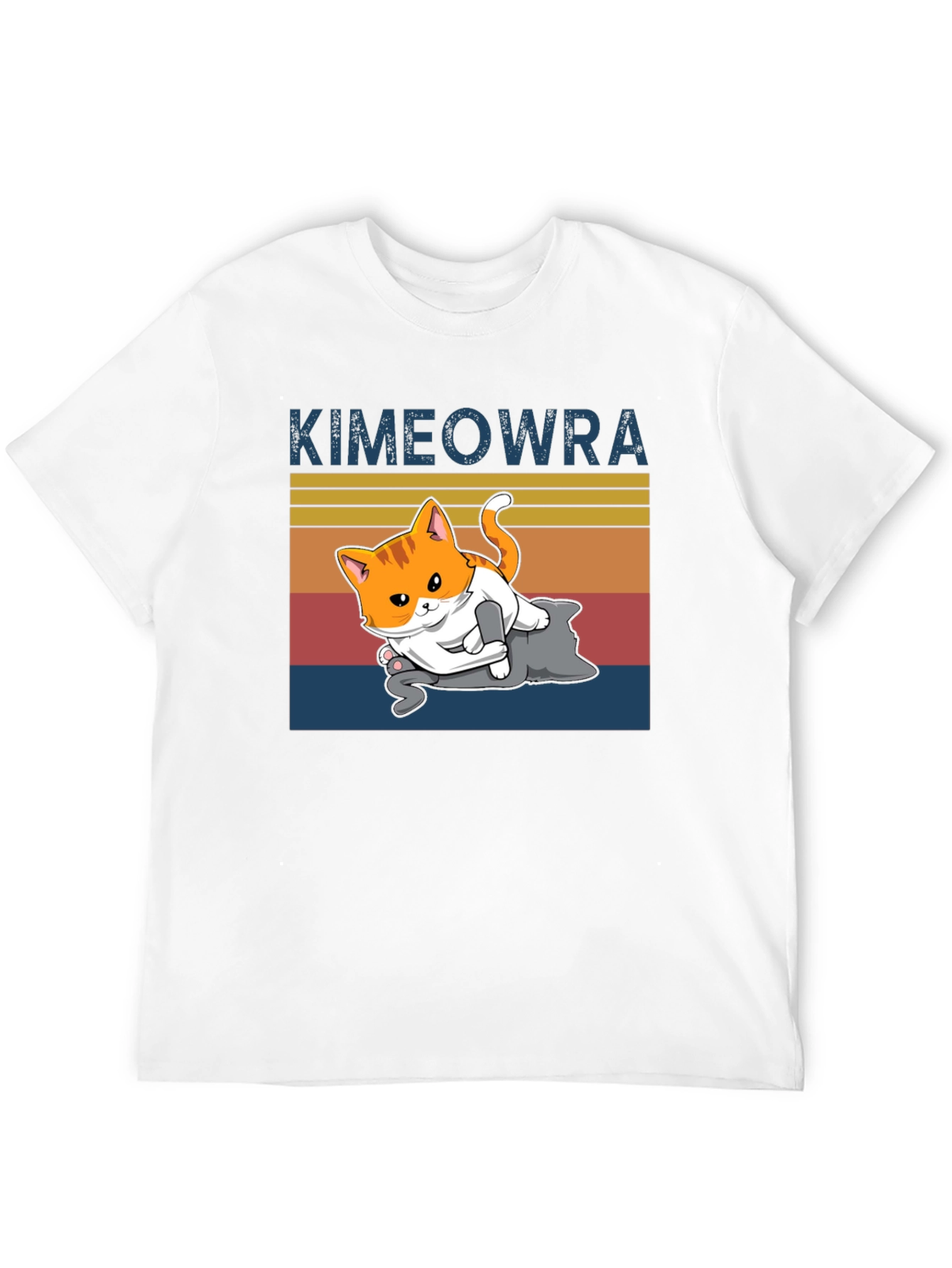 Kimeowra Funny Cat Jiu Jitsu T-Shirt