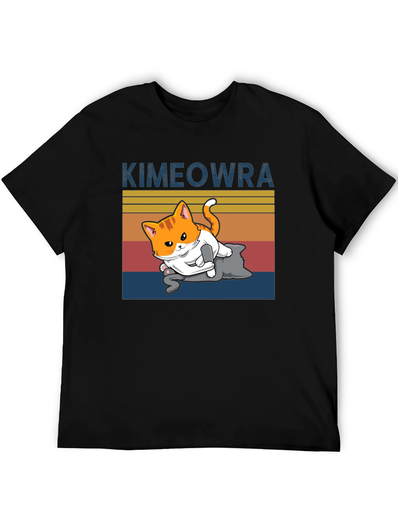 Kimeowra Funny Cat Jiu Jitsu T-Shirt