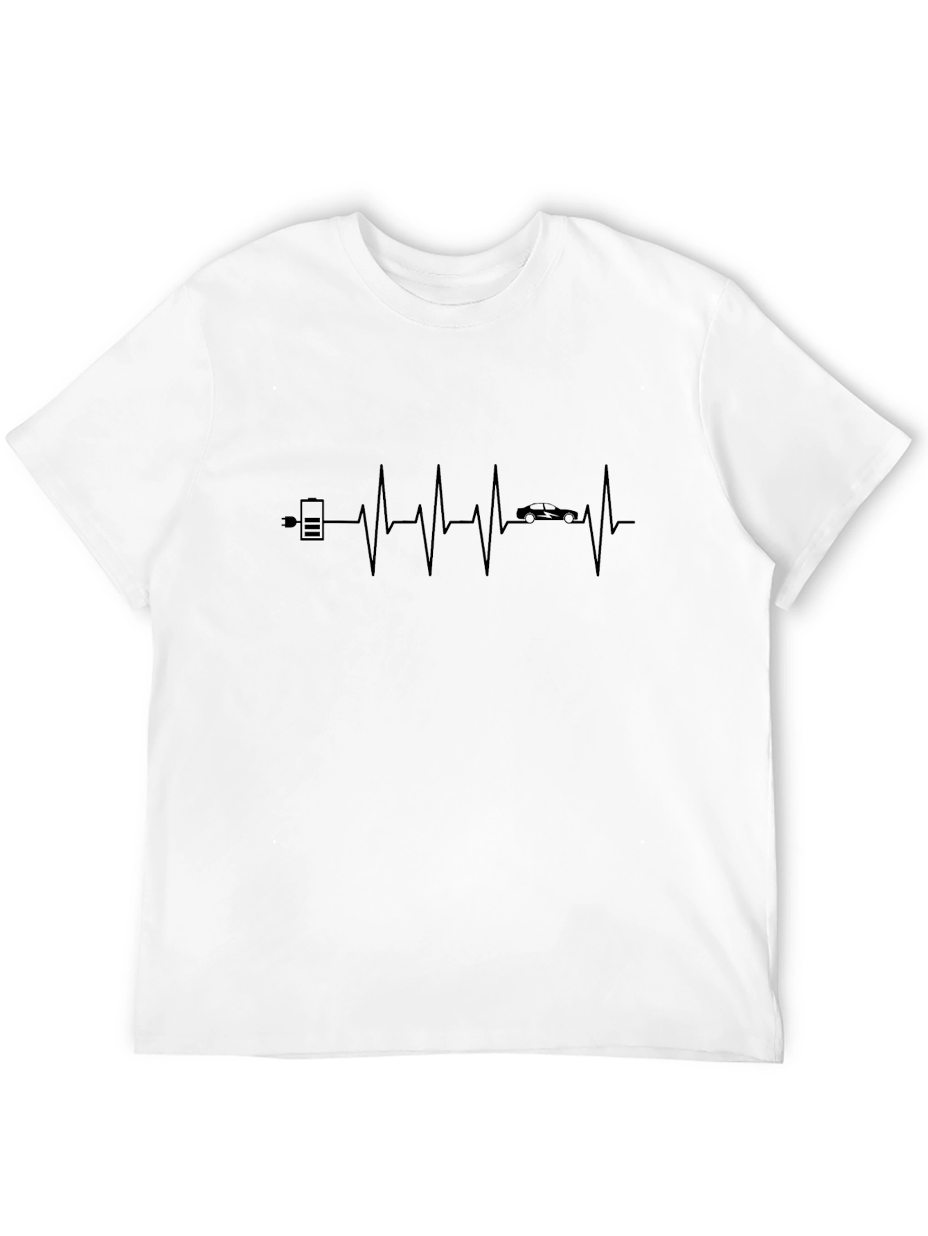 Electric Racing Heartbeat T-Shirt