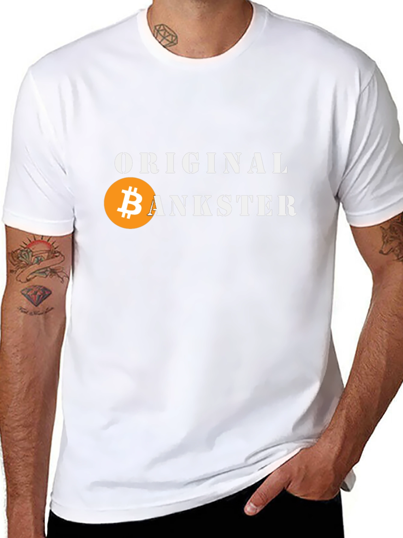 Original Bankster Bitcoin Crypto T-Shirt