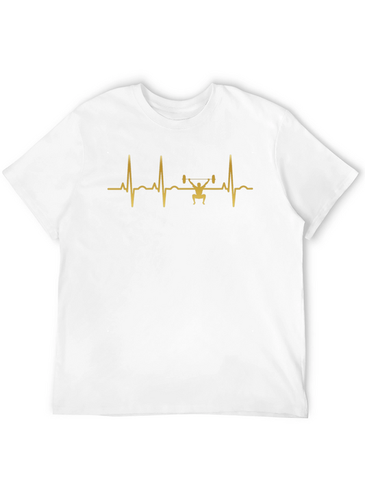 Heartbeat Weightlifting T-Shirt