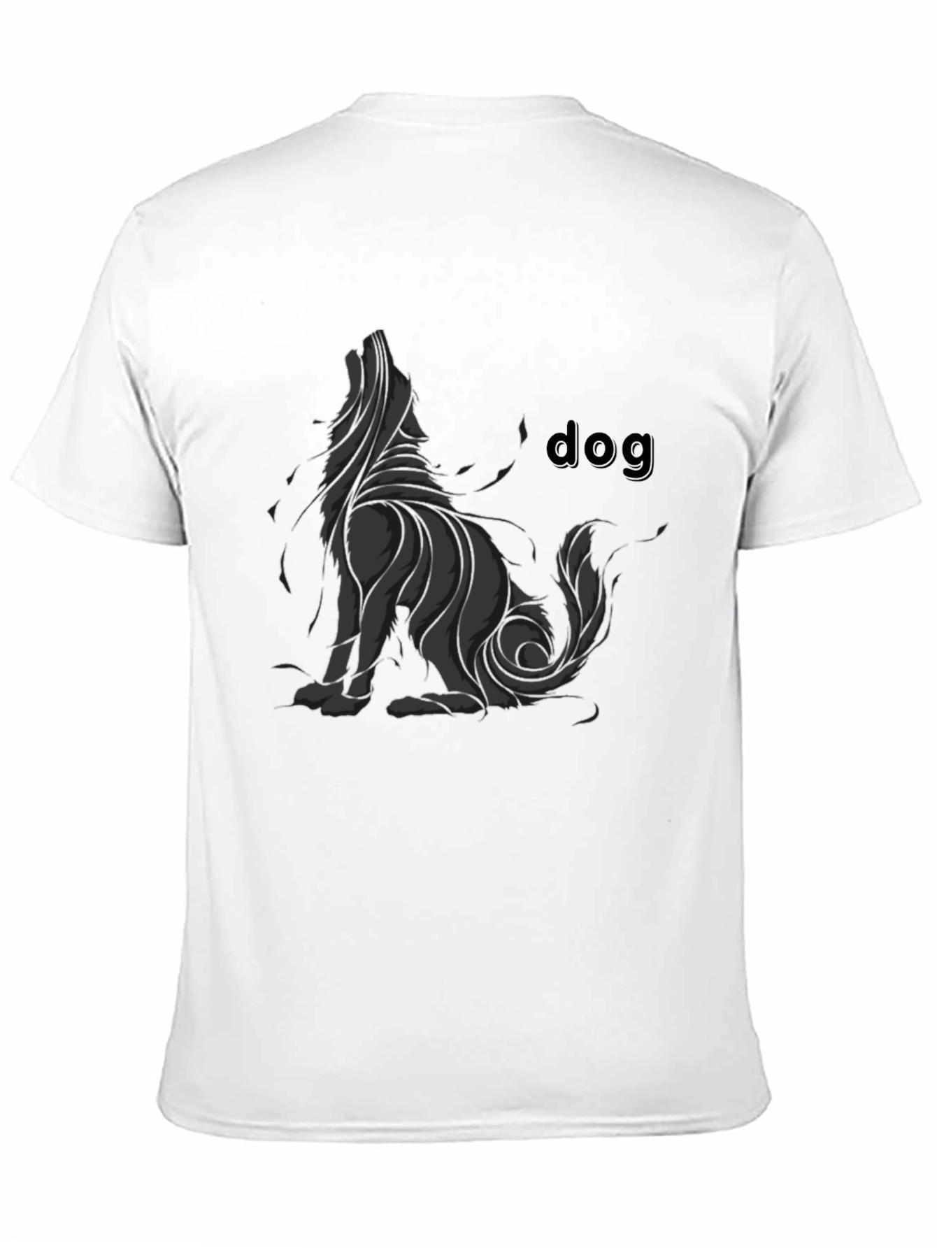 Black Dog Graphic T-Shirt