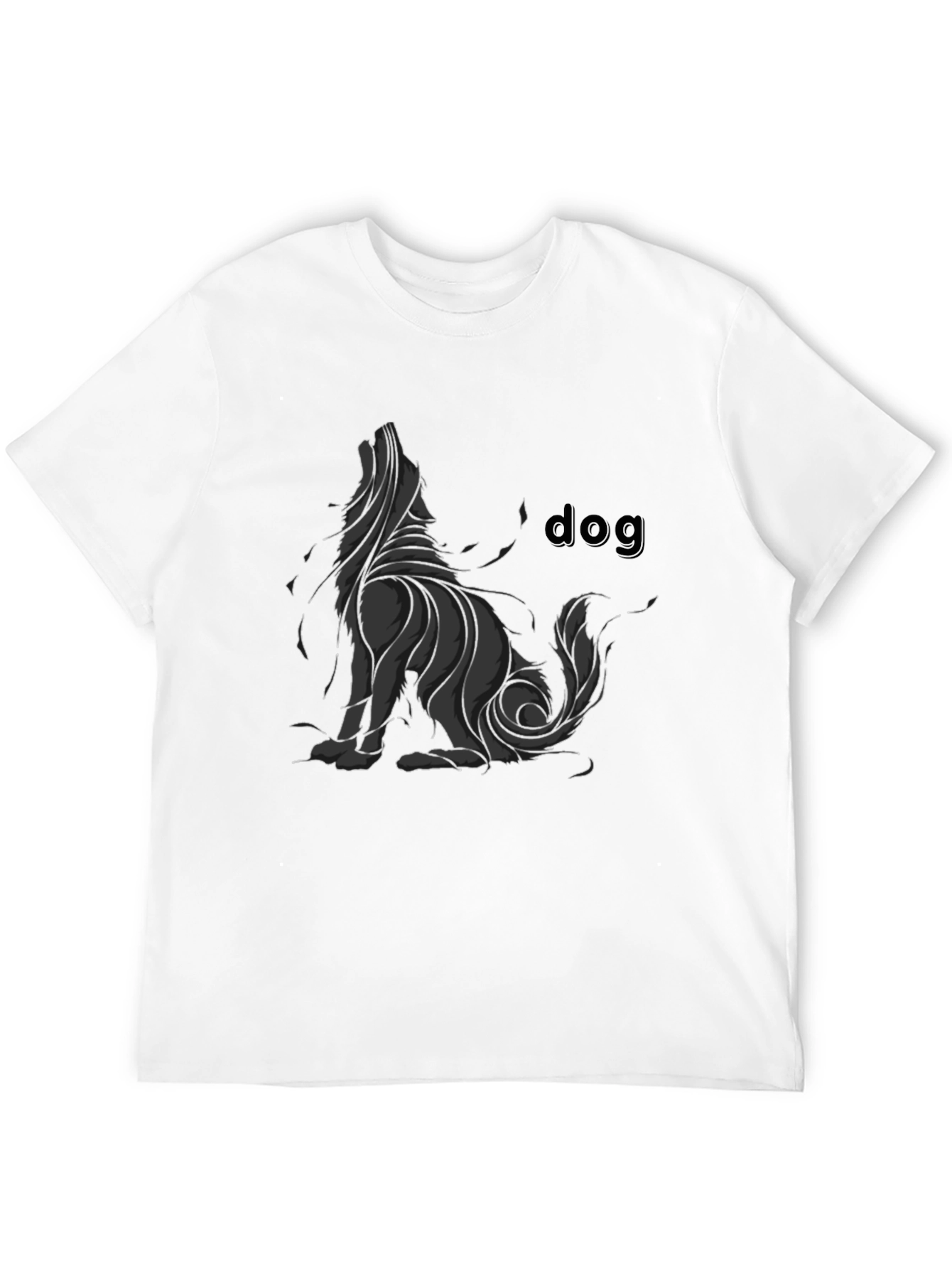 Black Dog Graphic T-Shirt