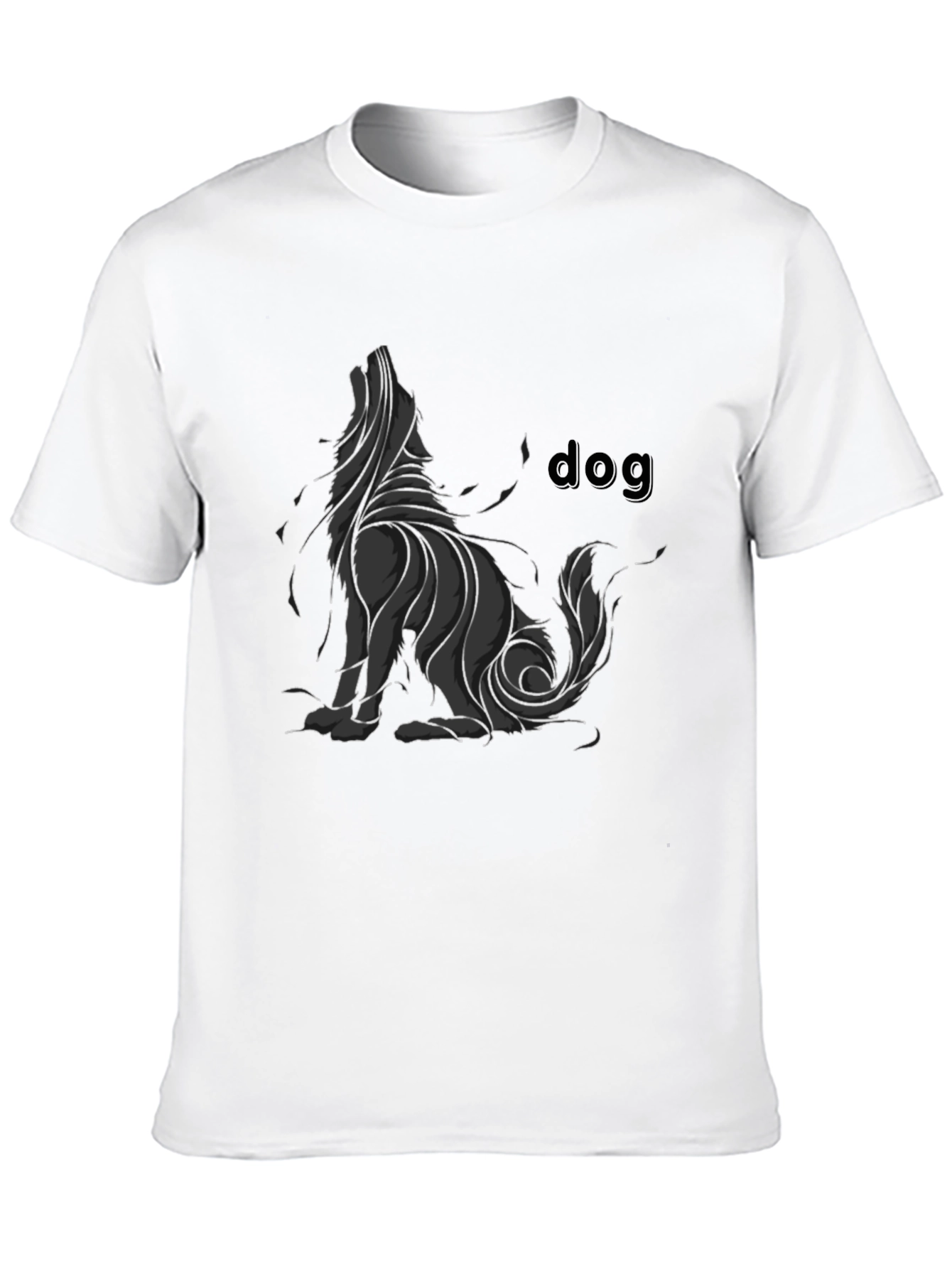 Black Dog Graphic T-Shirt