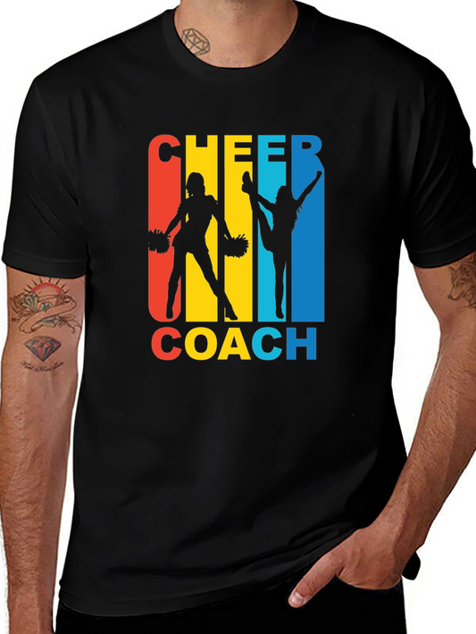 Cheer Coach Graphic T-Shirt
