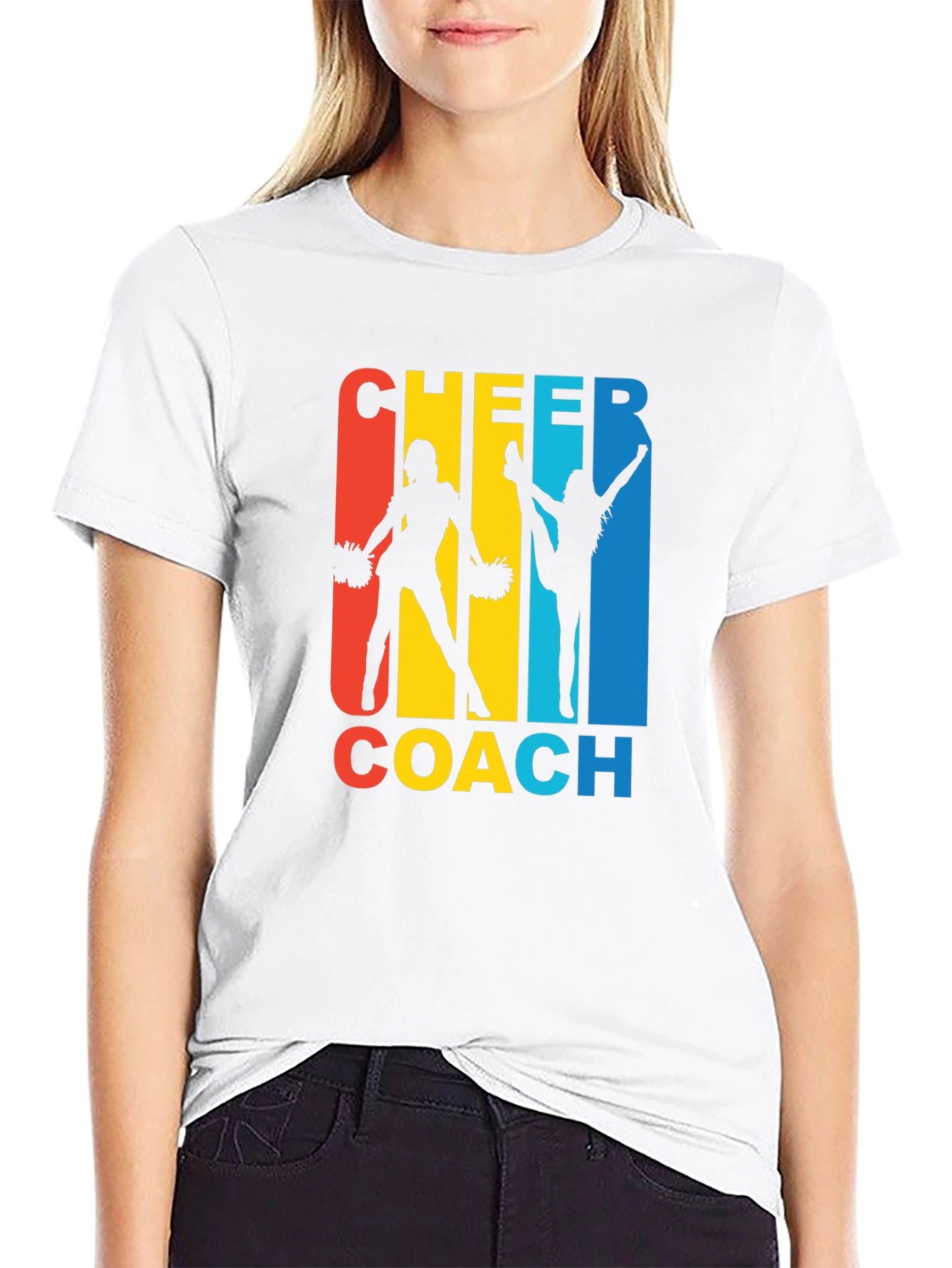 Cheer Coach Graphic T-Shirt
