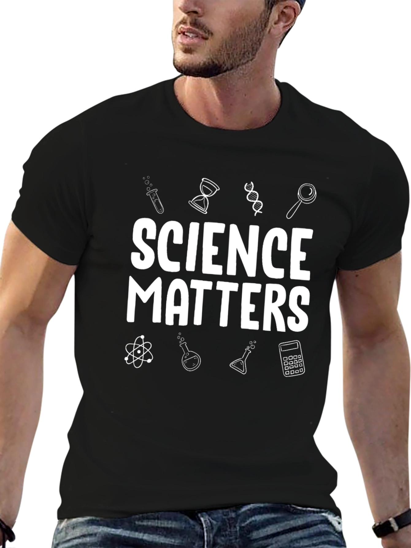 Science Matters Graphic Tee - Black