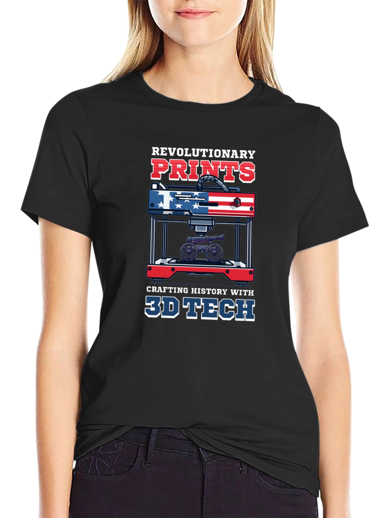 Revolutionary Prints 3D Tech T-Shirt