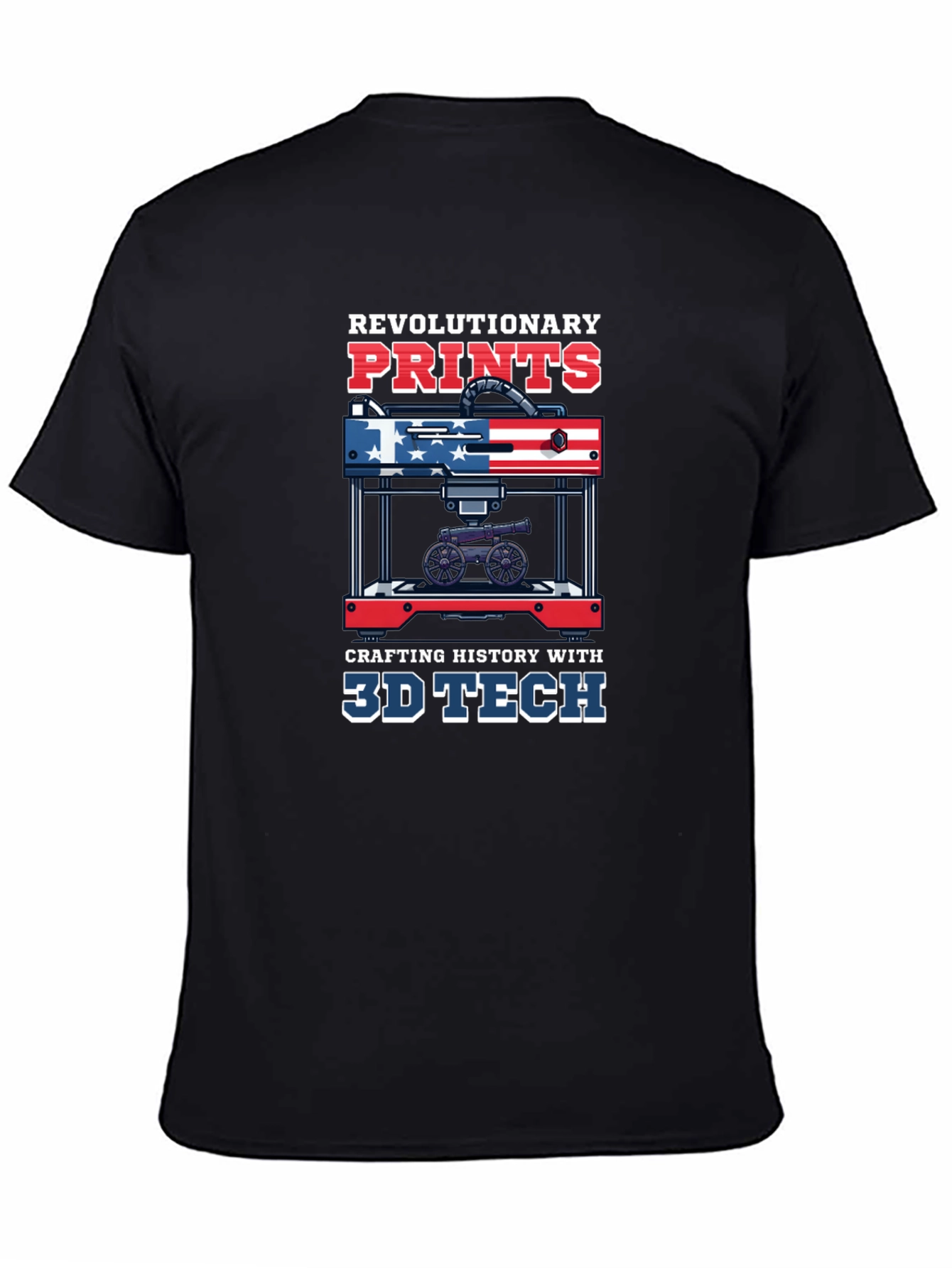 Revolutionary Prints 3D Tech T-Shirt