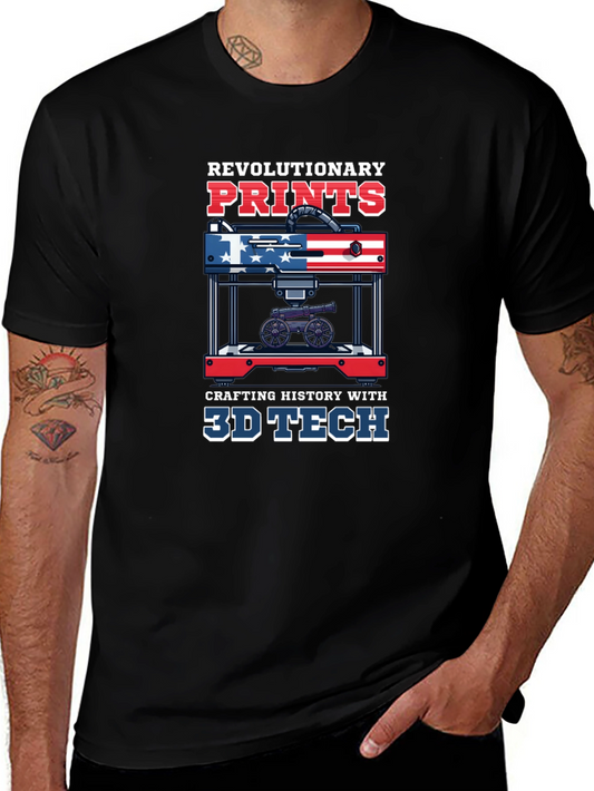 Revolutionary Prints 3D Tech T-Shirt
