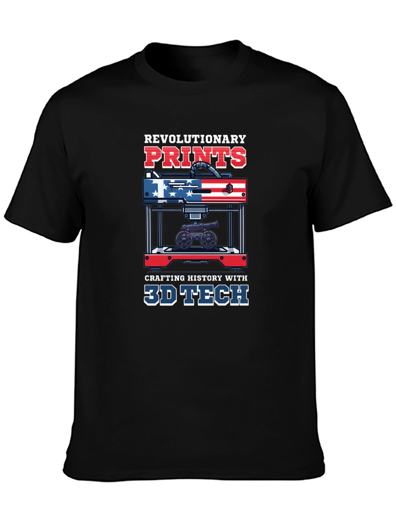 Revolutionary Prints 3D Tech T-Shirt