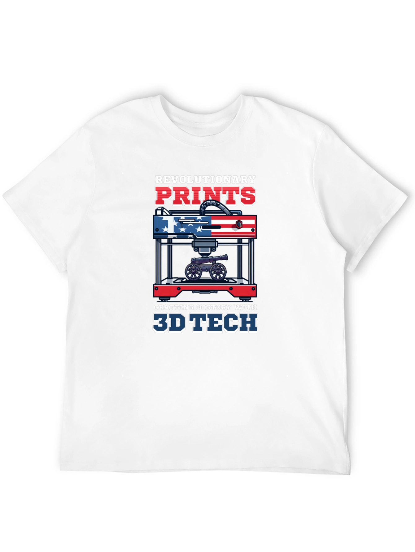 Revolutionary Prints 3D Tech T-Shirt
