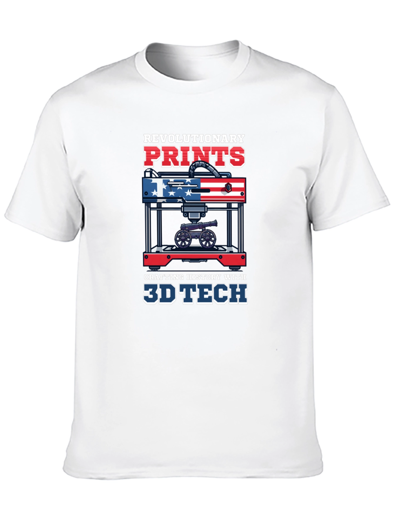 Revolutionary Prints 3D Tech T-Shirt