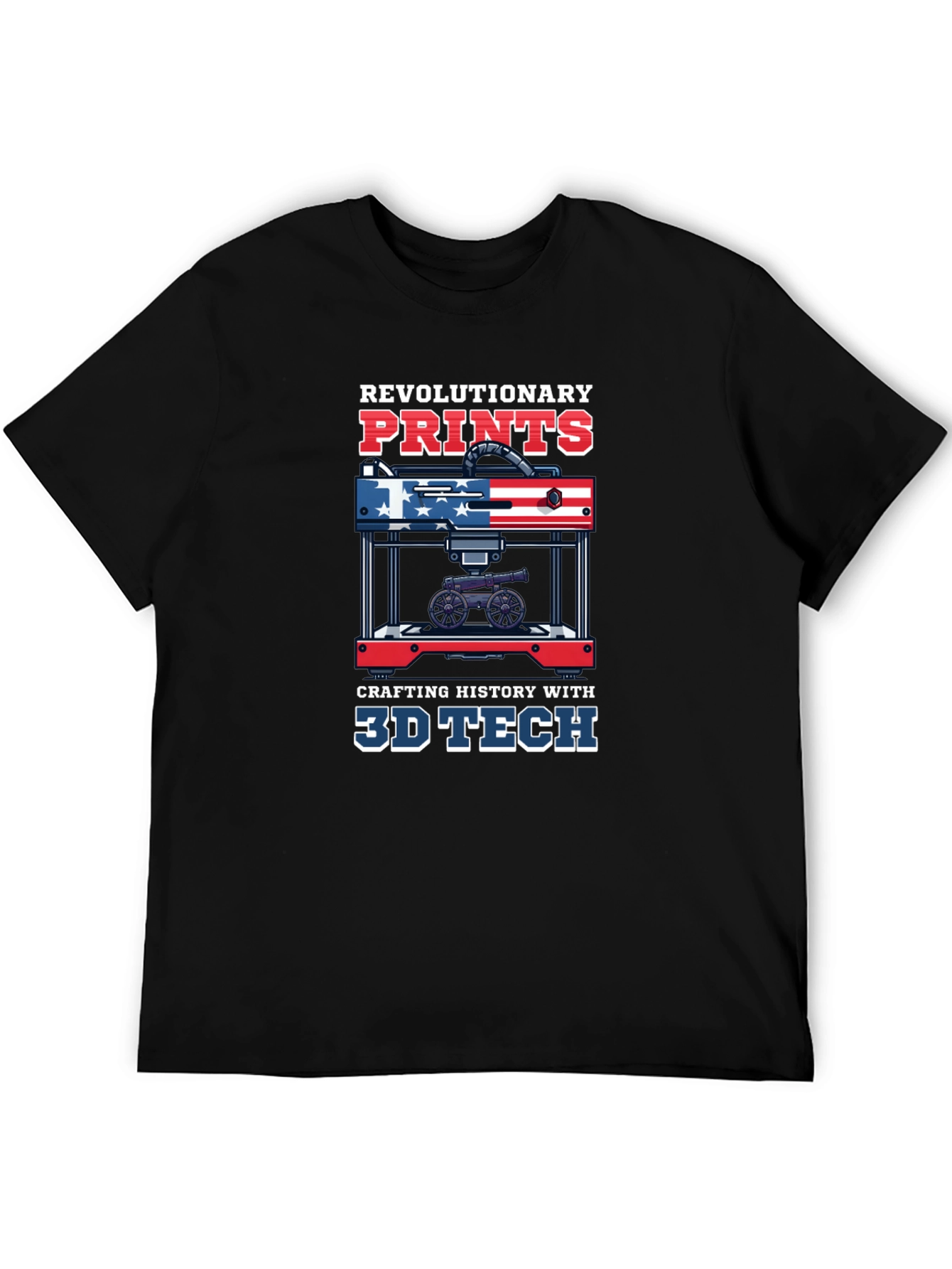 Revolutionary Prints 3D Tech T-Shirt