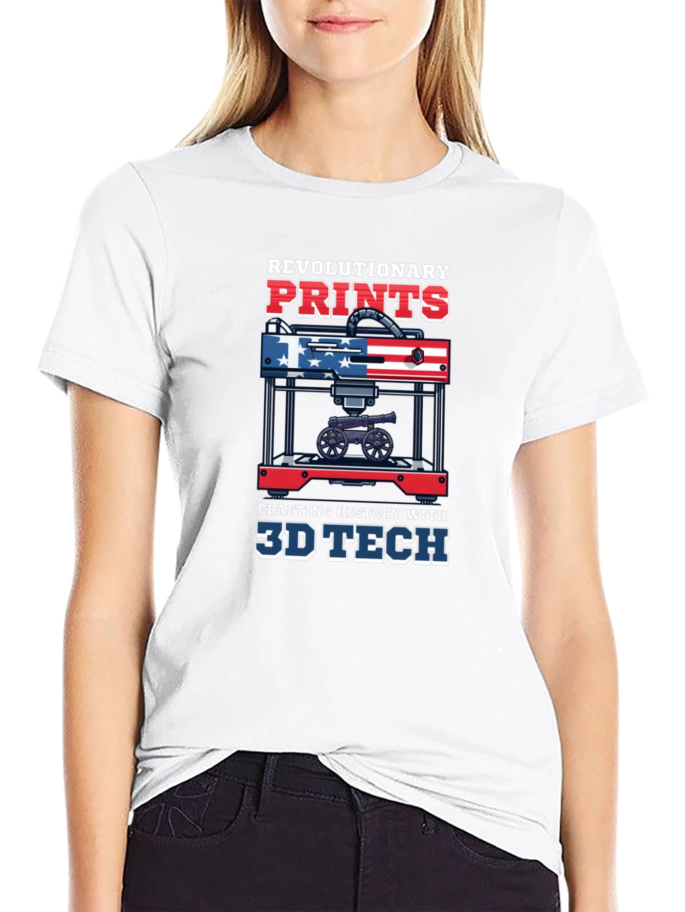 Revolutionary Prints 3D Tech T-Shirt