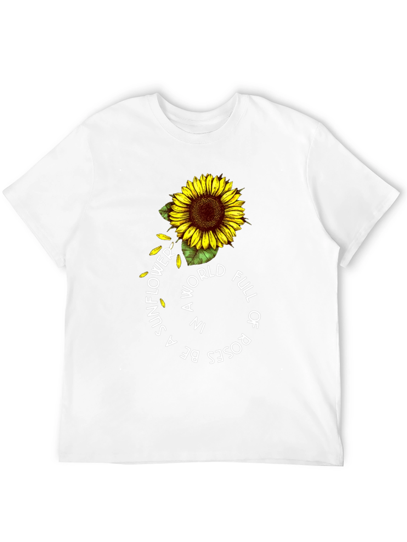 Sunflower Graphic T-Shirt - Be a Sunflower