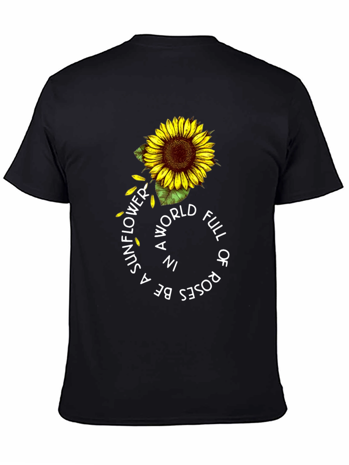 Sunflower Graphic T-Shirt - Be a Sunflower