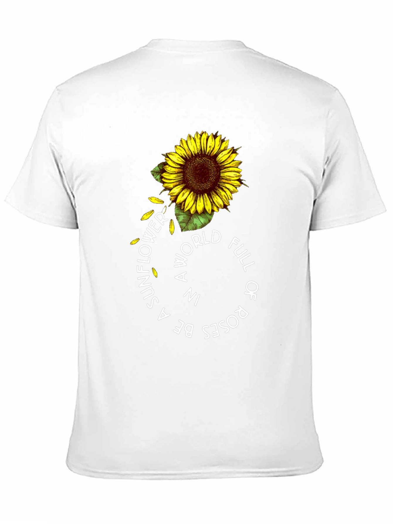 Sunflower Graphic T-Shirt - Be a Sunflower