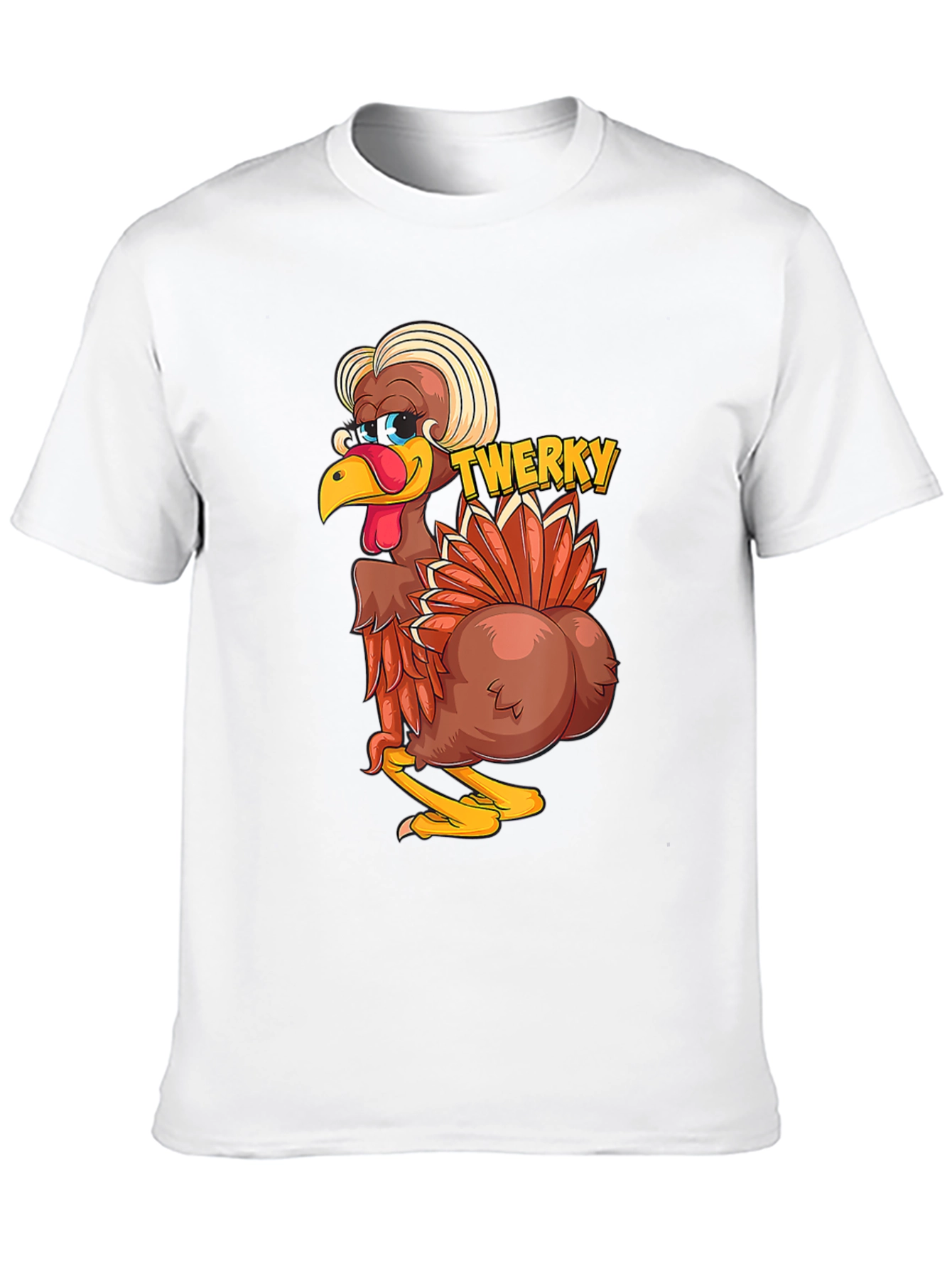 Funny Twerky Thanksgiving Turkey T-Shirt