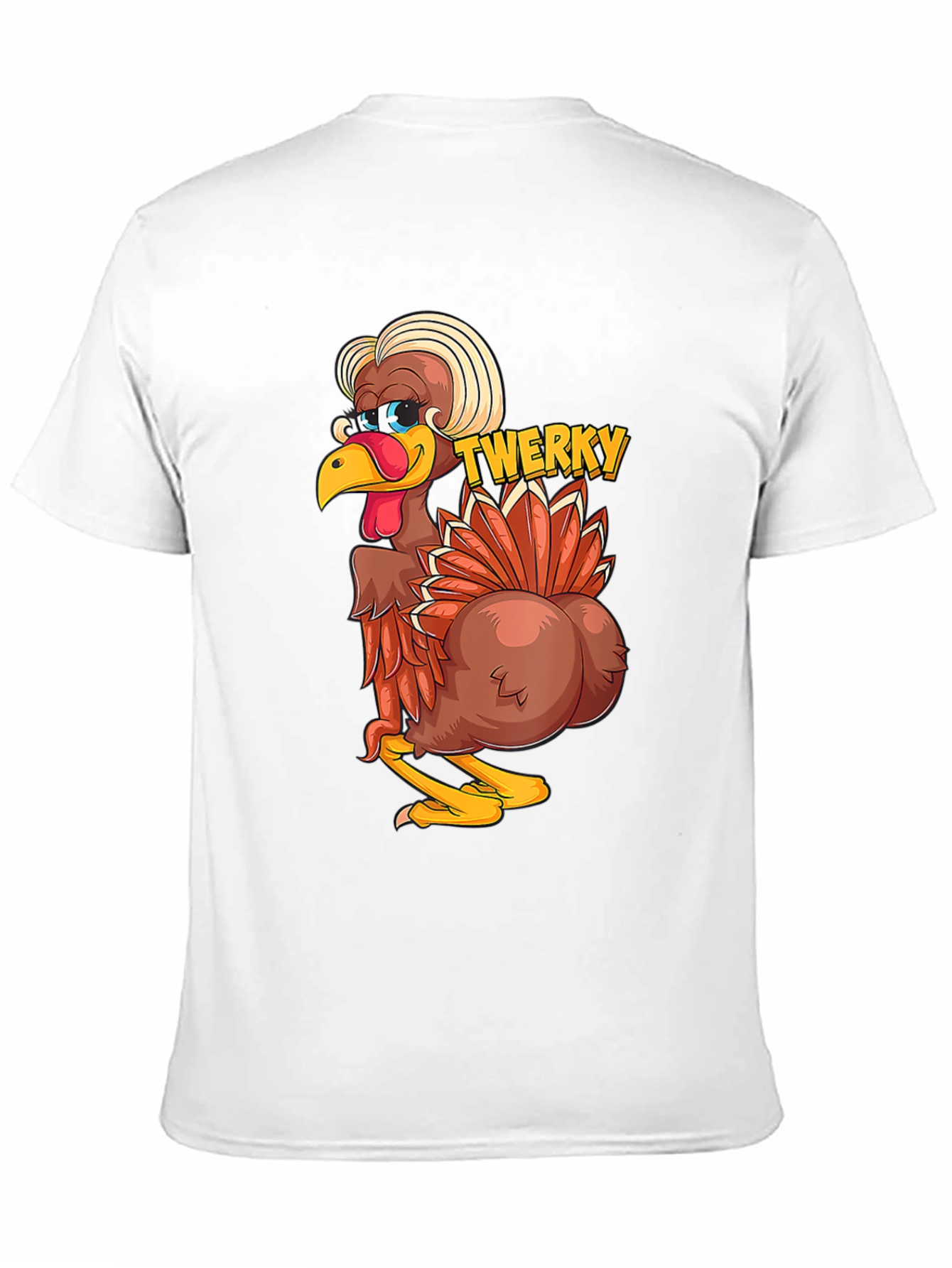 Funny Twerky Thanksgiving Turkey T-Shirt