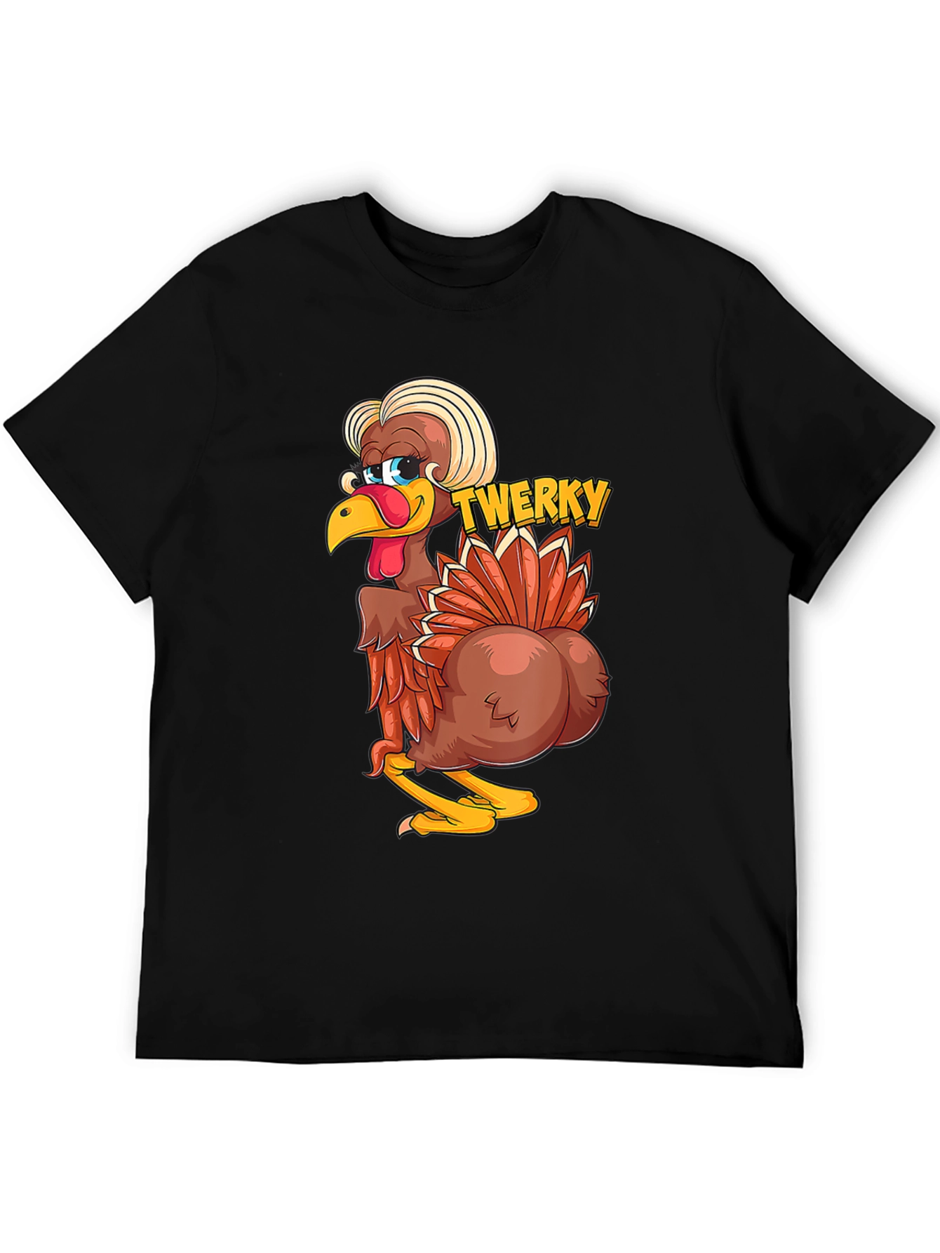 Funny Twerky Thanksgiving Turkey T-Shirt