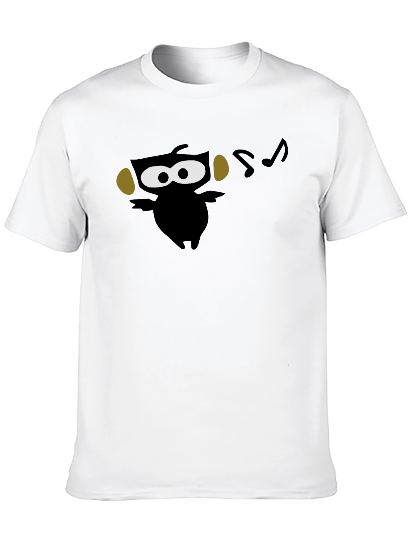 Owl DJ Graphic Tee - Cool Music Lover Shirt