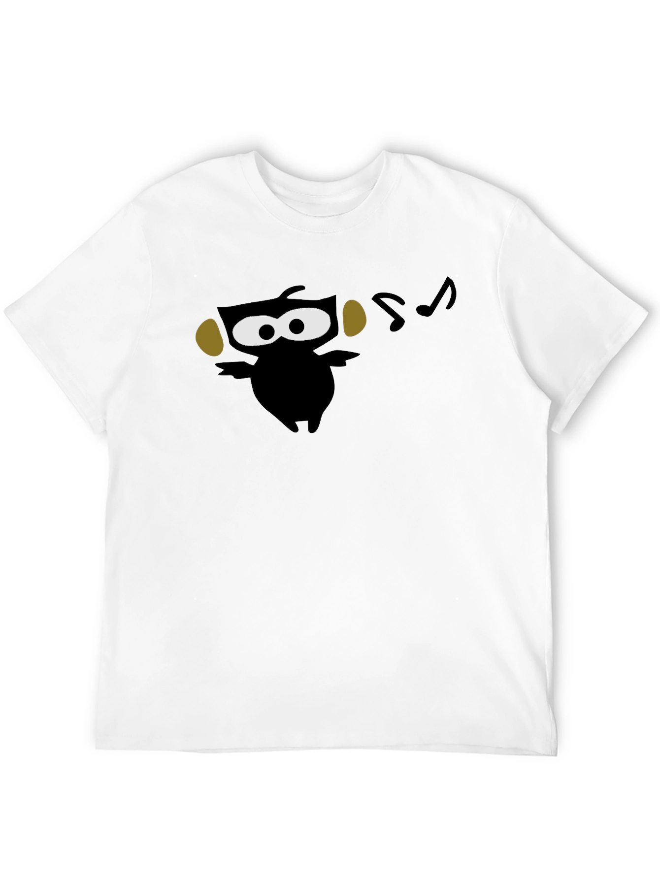 Owl DJ Graphic Tee - Cool Music Lover Shirt