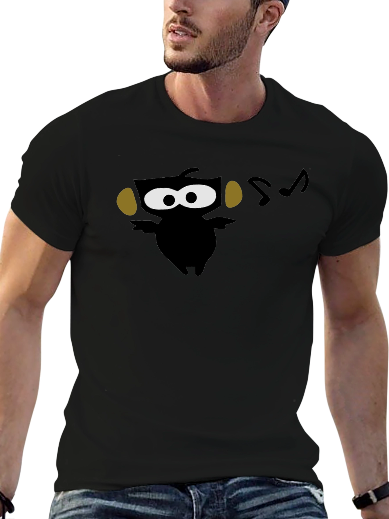 Owl DJ Graphic Tee - Cool Music Lover Shirt
