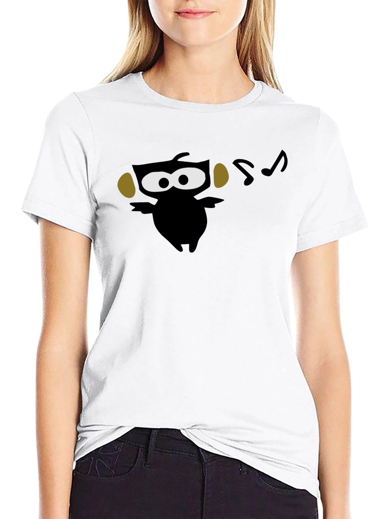 Owl DJ Graphic Tee - Cool Music Lover Shirt