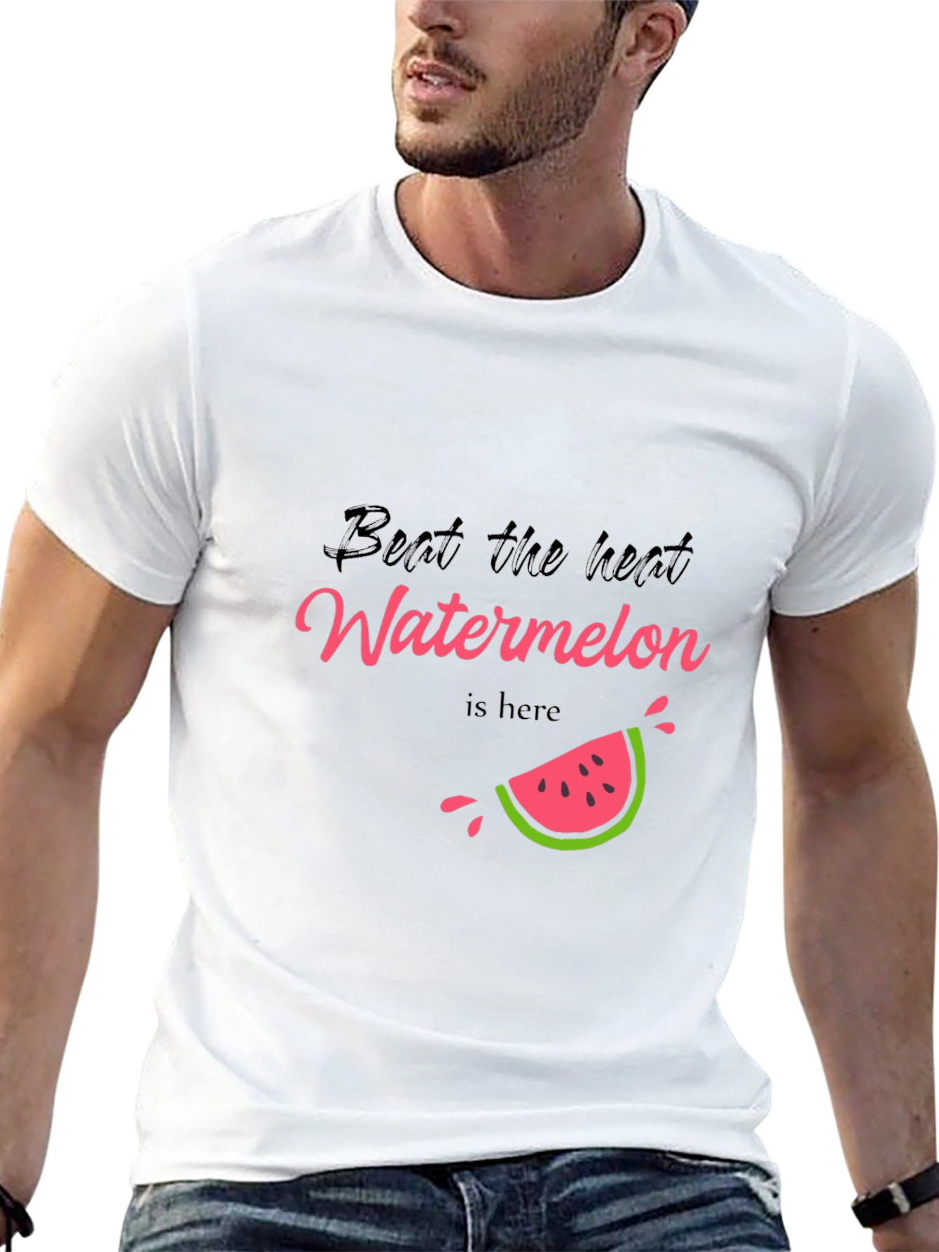 Beat the Heat Watermelon Tee - Summer Ready
