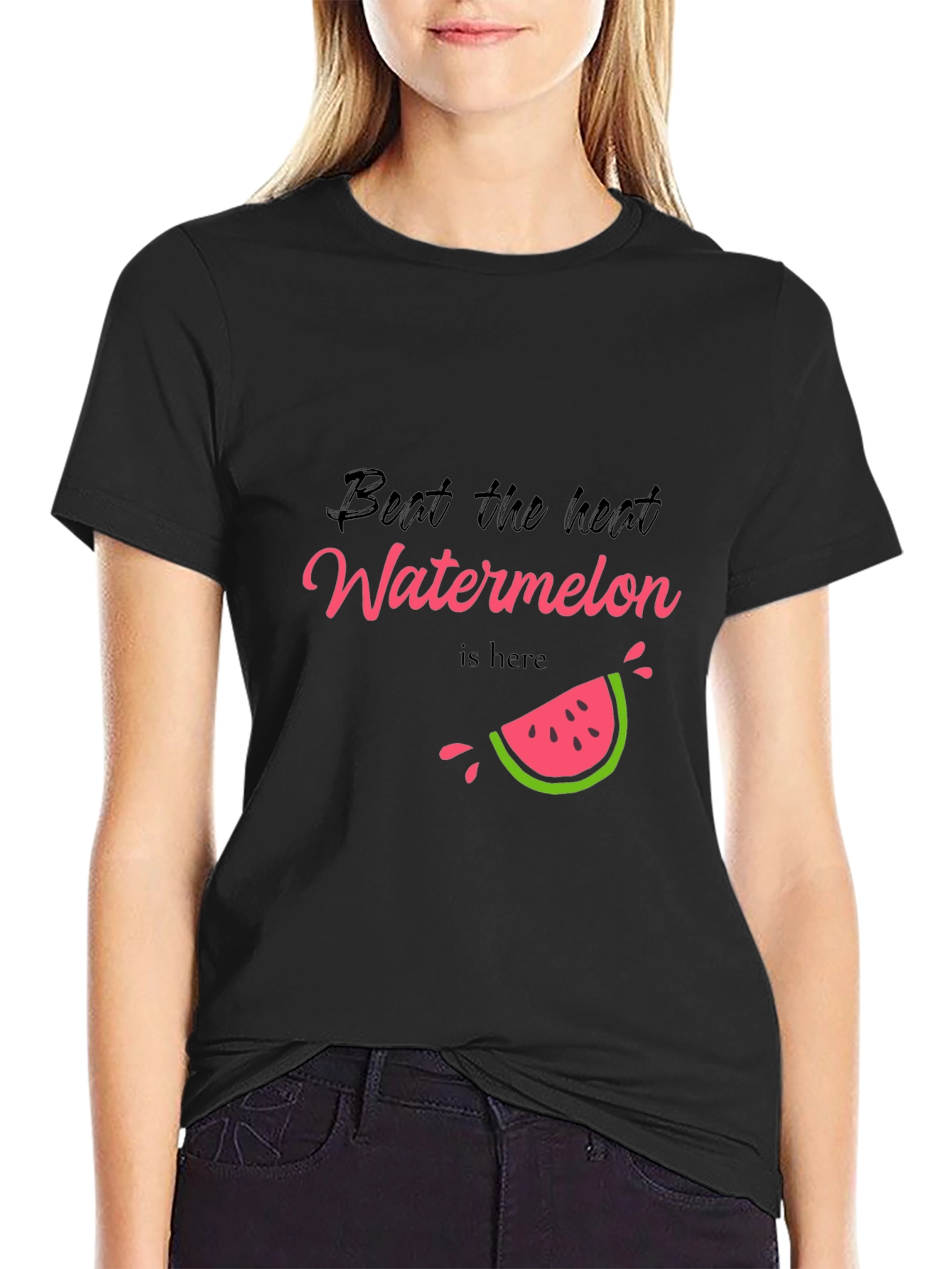 Beat the Heat Watermelon Tee - Summer Ready
