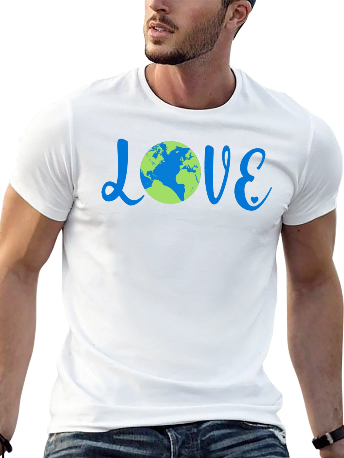 Earth Day Love T-Shirt - Show Your Planet Pride!