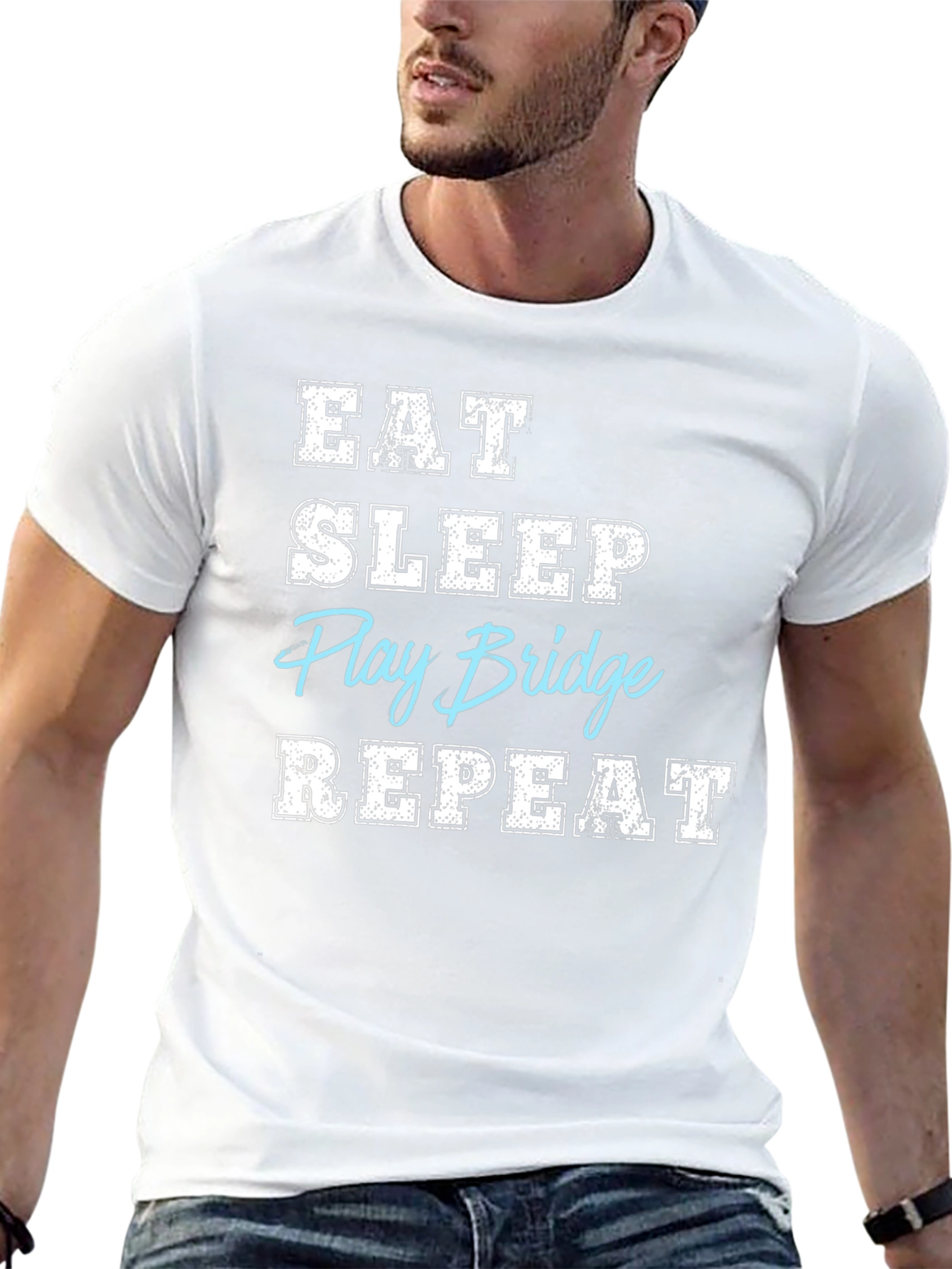Eat Sleep Play Bridge Repeat T-Shirt