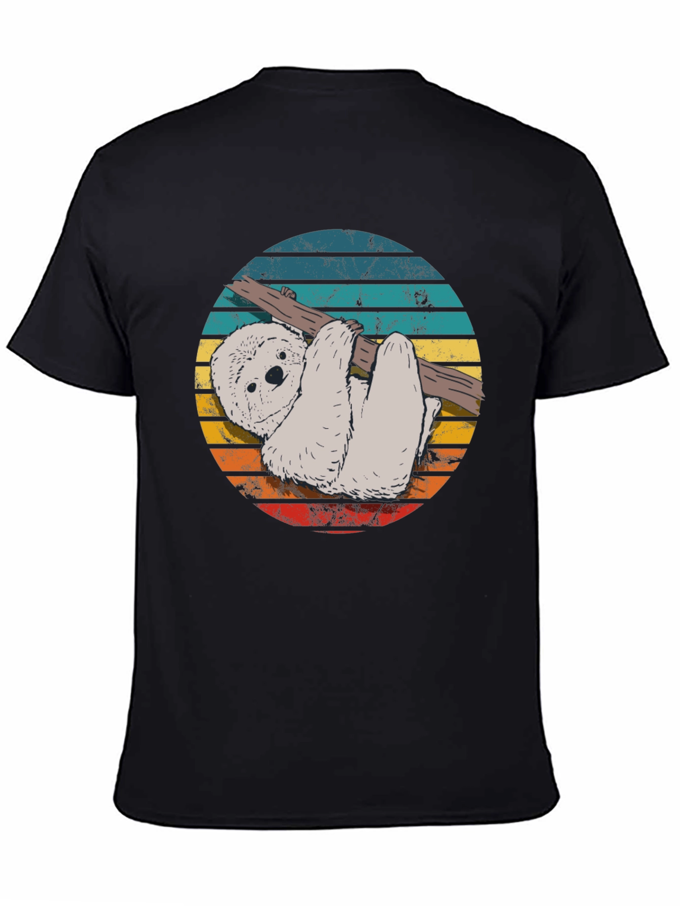 Retro Sloth T-Shirt - Hang Loose