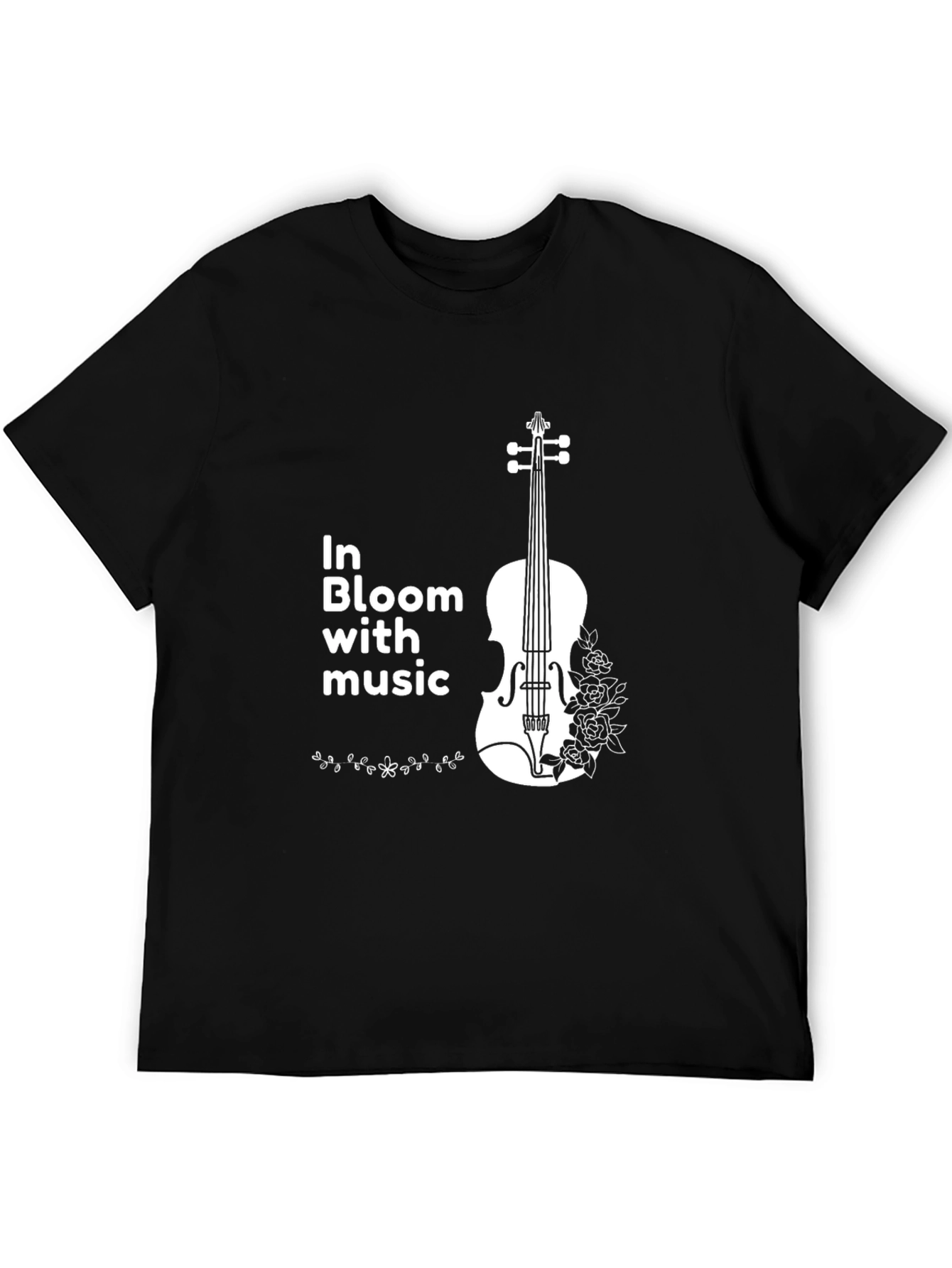 In Bloom With Music Graphic Tee