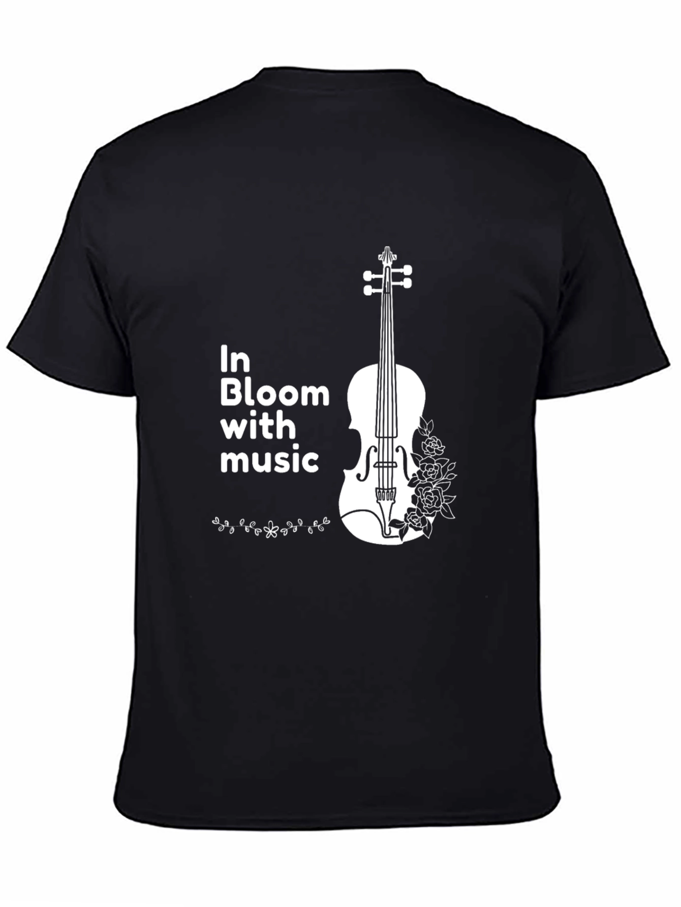 In Bloom With Music Graphic Tee